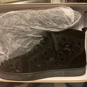 Black men designer shoe